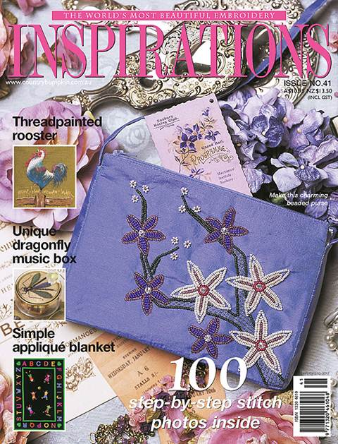 Inspirations Magazine The World\'s Most Beautiful Embroidery ~ Issue 41 ...