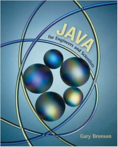 Java for Engineers and Scientists  ISBN 9780534384531