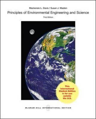 Principles of Environmental Engineering  Science  ISBN  9781259060472