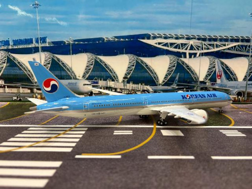 JCWings 1:200 Korean 787-10 HL8515 SA2069 [Width 30 Length 33 Height 8 cm]