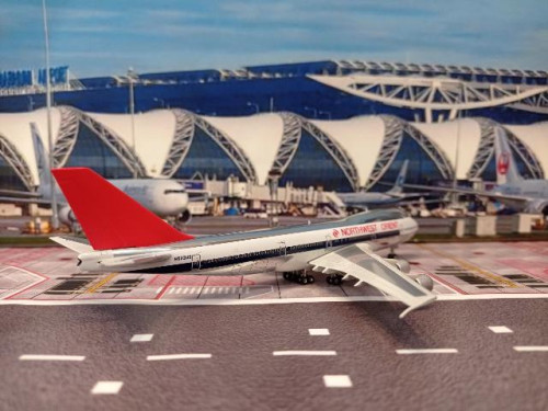 Phoenix 1:400 Northwest 747-200 N623US P4594 [Width 16 Length 16.5 Height 4.5 cm] 3
