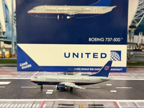 Gemini Jets 1:400 United 737-500 N936UA GJ2348 [Width 7 Length 7.5 Height 2.5 cm]