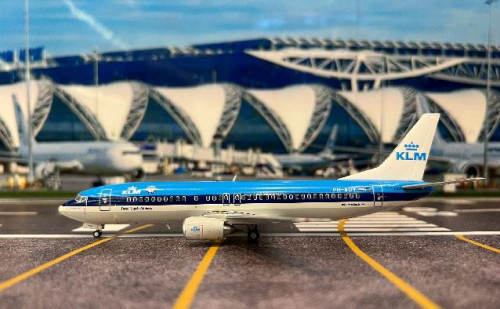 JC Wings 1:200 KLM B737-400 PH-BDY OC XX20142 [Width 14 Length 18.5 Height 5.5 cm] 5