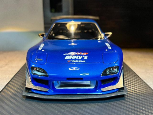 Ignition Model: IG2045 1:18 FEED RX-7 (FD3S) Blue Metallic [Width 10 Length 25 Height 7 cms] 6