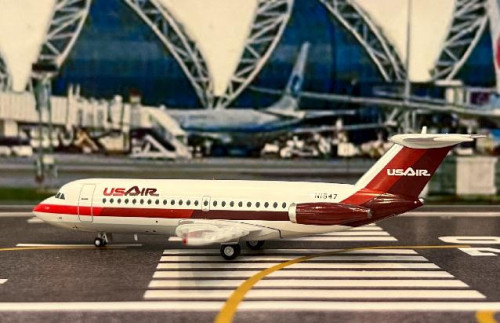 Inflight 1:200 USAir BAC 111-203AE One-Eleven N1547 IF111US0325 [Width 13 Length 13 Height 3.5 cm] 3