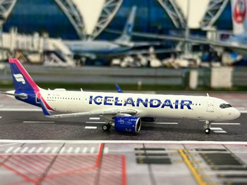 Gemini Jets 1:400 Icelandair A321neo TF-IAA GJ2337 [Width 9 Length 11 Height 3 cm] 2