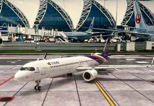Phoenix 1:400 Thai A321neo HS-TOB PH12060 [Width 9 Length 11 Height 2.5 cm] 8
