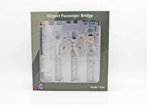 LH2277 1:200 Airport Passenger Bridge A380 (Transparent) 2