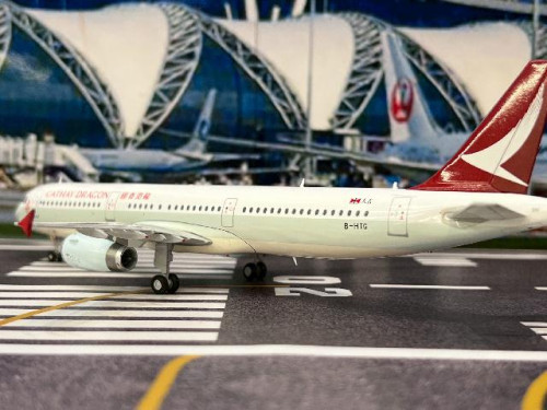 JC Wings 1:200 Cathay Dragon A321 B-HTG EW2321007 [Width 17.5 Length 22 Height 6 cm] 6