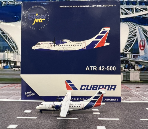 Gemini Jets 1:400 Cubana ATR 42-500 CU-T1240 GJ2221