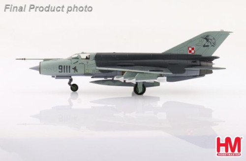 Hobby Master 1:72 MIG-21MF Poland AF 2002 HA0115 [Width 13 Length 21 Height 7 cm] 2