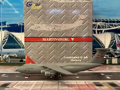 Gemini Jets 1:400 USAF C-5A Galaxy 68-0222“Martinsburg”GM152 [Width 17 Length 19 Height 5 cm]  