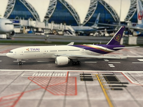 Phoenix 1:400 Thai Airways B777-200ER HS-TJT PH1803 [Width 16 Length 16.5 Height 5 cm] 1