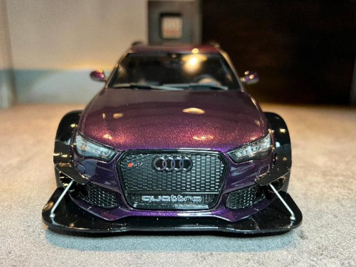 GT-Spirit: GT864 1:18 Audi A6 SR6 (C7)Avant Body Kit 2018 [Width 10 Length 24 Height 12 cms] 6