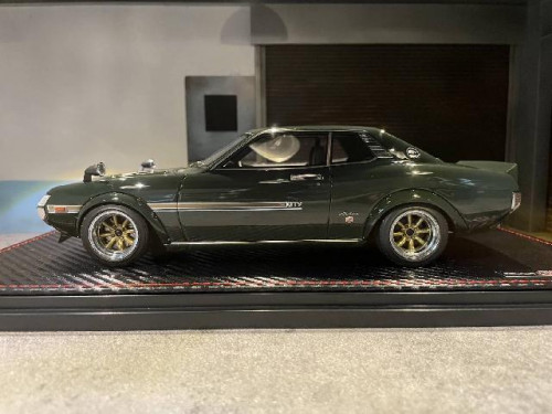 IG2592 1:18 Toyota Celica 1600GTV (TA22) Green With Engine [Width 10 Length 25 Height 7 cms] 4