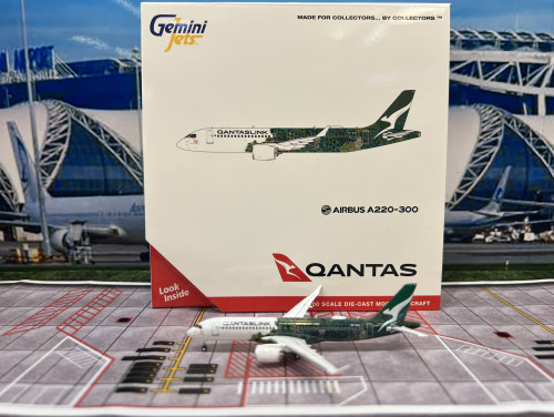 Gemini Jets 1:400 Qantas Link A220-300 VH-X4A 'Minyma Kutjara Tjukurpa' GJ2275