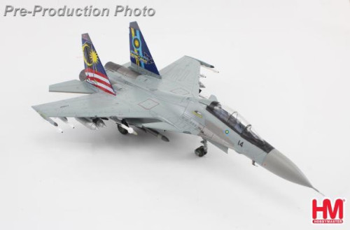 Hobby Master 1:72 Su-30MKM M52-14,TUDM,LIMA 2013 HA9508 [Width 21 Length 31 Height 9 cms] 1