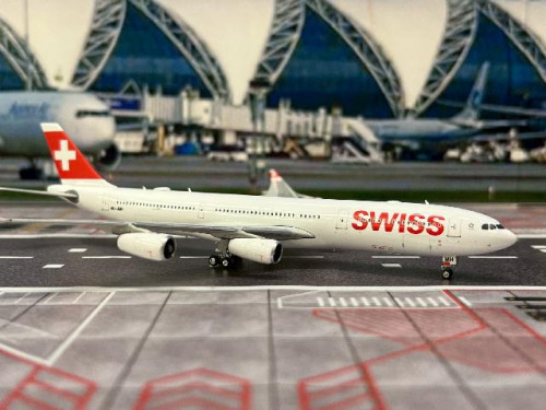 Phoenix 1:400 Swiss International A340-300 HB-JMH PH1975 2