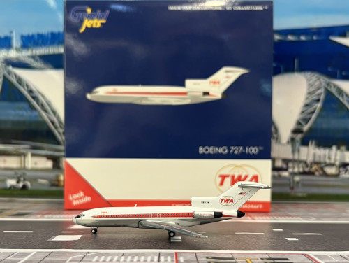 Gemini Jets 1:400 1:400 Trans World Airlines (TWA) B727-100 N851TW “twin globes” GJ2353