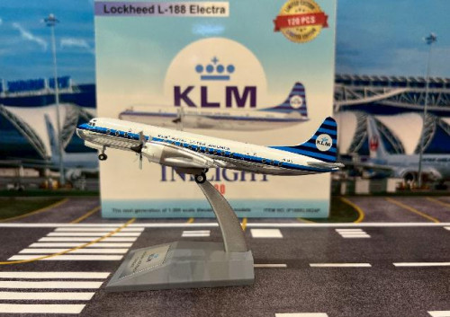 Inflight 1:200 KLM L-188C Electra PH-LLA IF188KL0824P [Width 15 Length 15.5 Height 5 cm] 