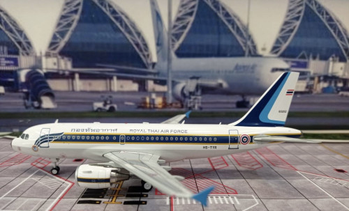 JFox Model 1:200 Royal Thai Air Force A319 HS-TYR RTAF JFA319007 5
