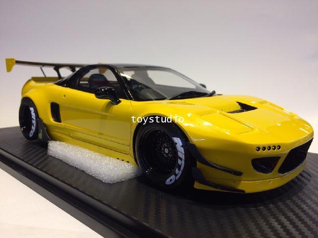 ONEMODEL 1:18 NSX Rocket Bunny Yellow (18B03-0807)