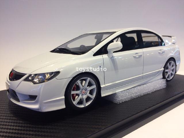ONEMODEL 1:18 Civic Type R FD2 Late Version Whi 17A17-0107 1