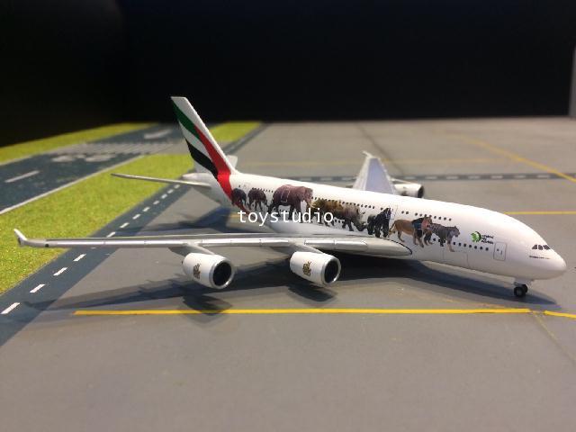 HERPA WINGS 1:500 Emirates A380 United for Wildlife A6-EEI HW531764