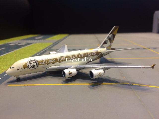 HERPA WINGS 1:500 Etihad A380 Year of Zayed A6-APH HW531948 1