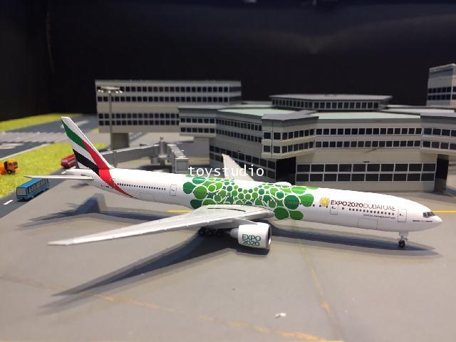 HERPA WINGS 1:500 Emirates 777-300ER Expo 2020 A6-ENB HW533720