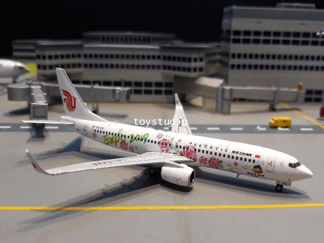 JC Wings 1:400 Air China 737-800 Beijing Expo 2019 B-5425 XX4056