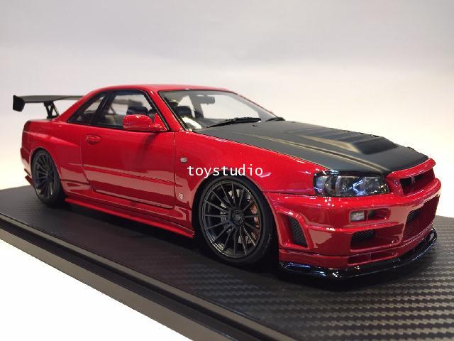 Ignition Model 1:18 Nismo R34 GT-R Red IG1831 0