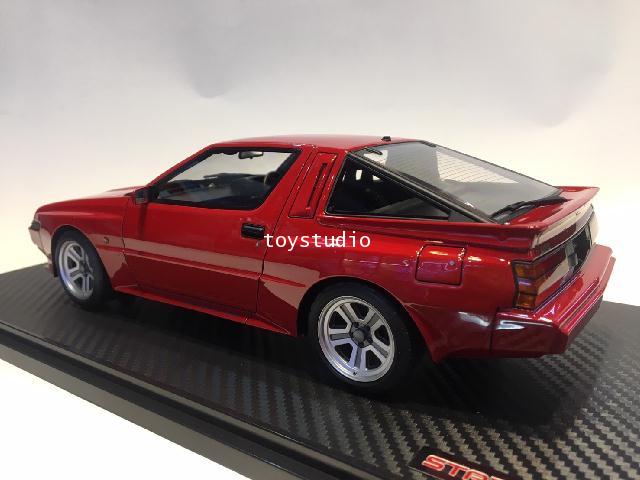 Ignition Model 1:18 Mitsubishi Starion 2600 GSR-VR (E-A187A) Red