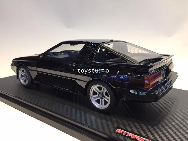 Ignition Model 1:18 Mitsubishi Starion 2600 GSR-VR (E-A187A) Black IG1791 3