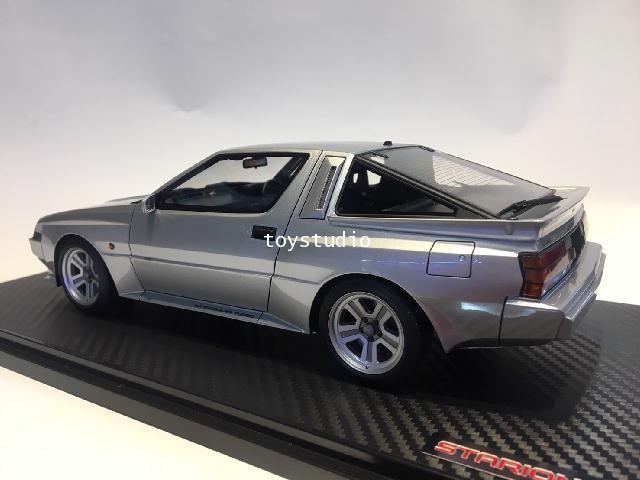Ignition Model 1:18 Mitsubishi Starion 2600 GSR-VR (E-A187A) Silver IG1789 3