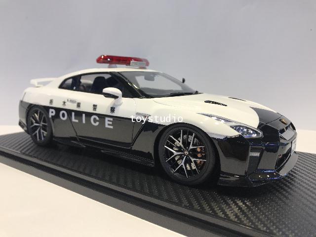 Ignition Model 1:18 Nissan GT-R35 2018 Police IG1901