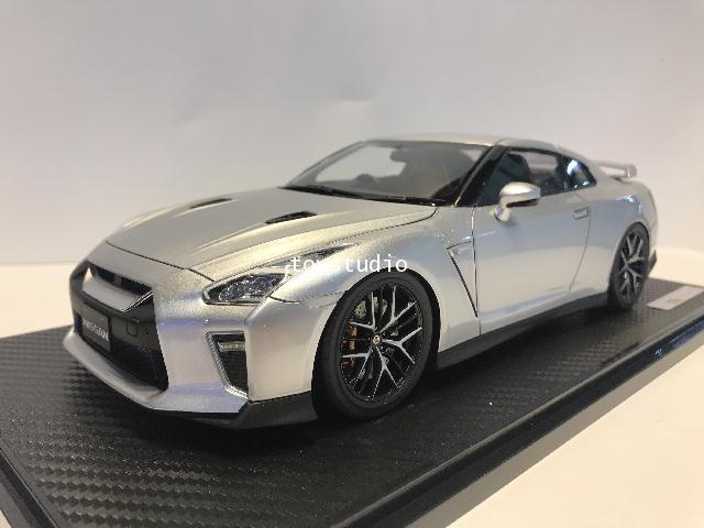 Ignition Model 1:18 Nissan GT-R35 Premium Edition Ultimate Metal Sil IG1910 1