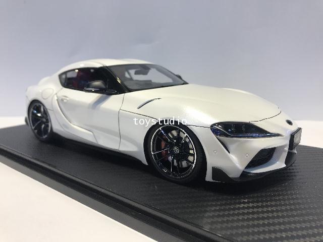 Ignition [IG1892] 1:18 GR Supra RZ (A90) Whi Metalli [Width 10 Length 25 Height 7 cm]
