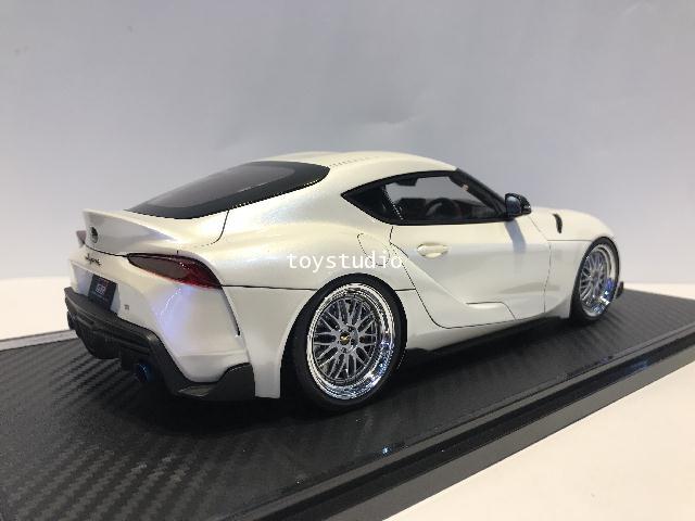 Ignition [IG1886] 1:18 GR Supra RZ (A90) Whi Matallic [Width 10 Length 25 Height 7 cm] 2