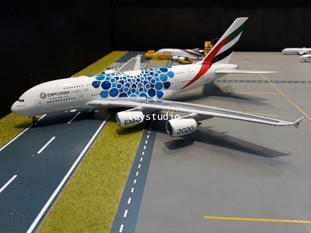 Herpa Wings 1:200 Emirates A380 Expo 2020 A6-EOC HW570800 1