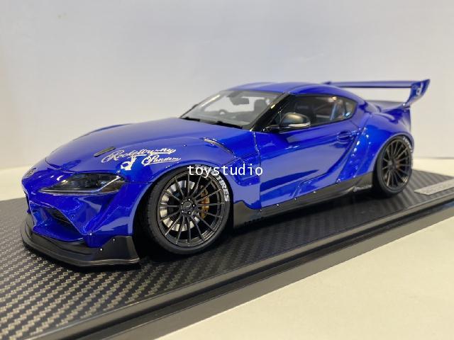 Ignition Model 1:18 Pandem Supra (A90) Blu Metallic IG2037 1