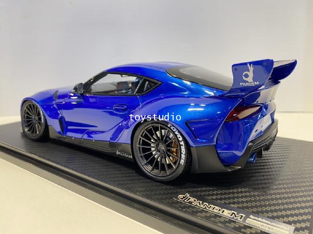 Ignition Model 1:18 Pandem Supra (A90) Blu Metallic IG2037 3
