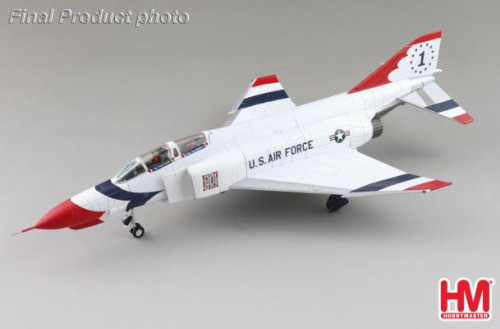 Hobby Master 1:72 F-4E ThunderbirdsNo.1 plane,USAF,1973/74 season HA19083 [Width 16.5 Length 24.5 He