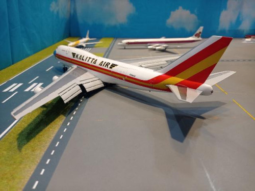 XX20120A 1:200 Kalitta Air 747-400(BCF) Mask FD N744CK [Width 30 Length 35 Height 6 cms] 3