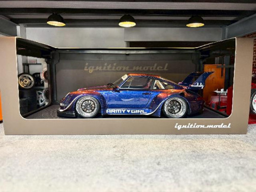 Ignition 1:18 RWB 993 Purple Metallic IG3739 [Width 10 Length 24 Height 7 cms] 9