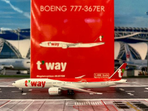  Phoenix 1:400 T’way Air 777-300ER HL8706 PH1990 