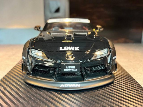 IG2649 1:18 LB-Works Toyota Supra(A90) Blk [Width 10 Length 25 Height 7 cms] 6