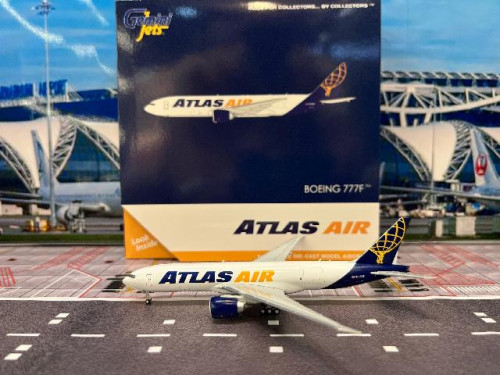 Gemini Jets 1:400 Atlas Air 777-200LRF N703GT GJ2294 [Width 16 Length 17 Height 5 cm]
