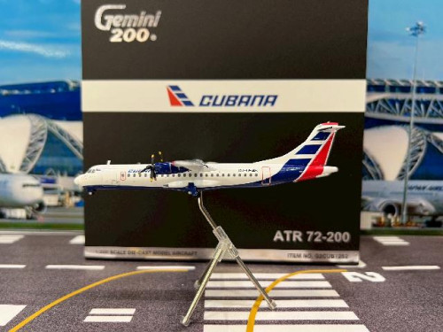 Gemini Jets 1:200 Cubana ATR 72-200 CU-T1548 G21252 [Width 13.5 Length 14 Height 3.5 cm]