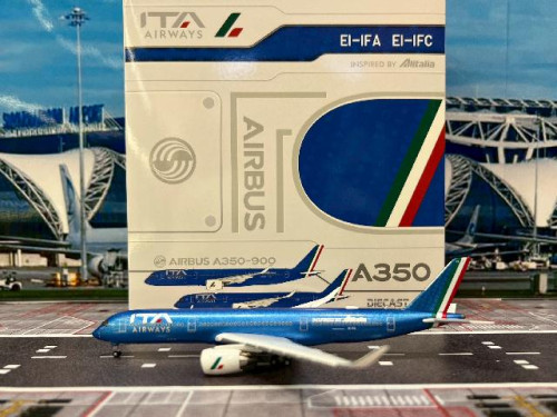 JCWings 1:400 ITA A350-900XWB EI-IFA FD XX40650A [Width 16 Length 16.5 Height 4 cm]